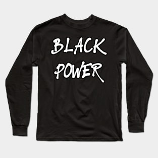 Black Power Long Sleeve T-Shirt